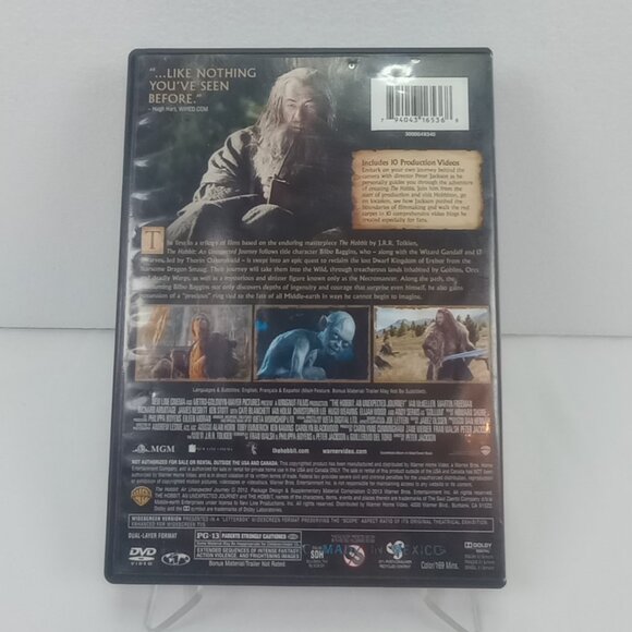 The Hobbit: An Unexpected Journey - 2 Disc Special Edition DVD - Collector's Ite - Picture 2 of 3